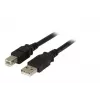 Kabel USB EFB Elektronik K5256SW.1,8 1,8 m USB A USB B czarny