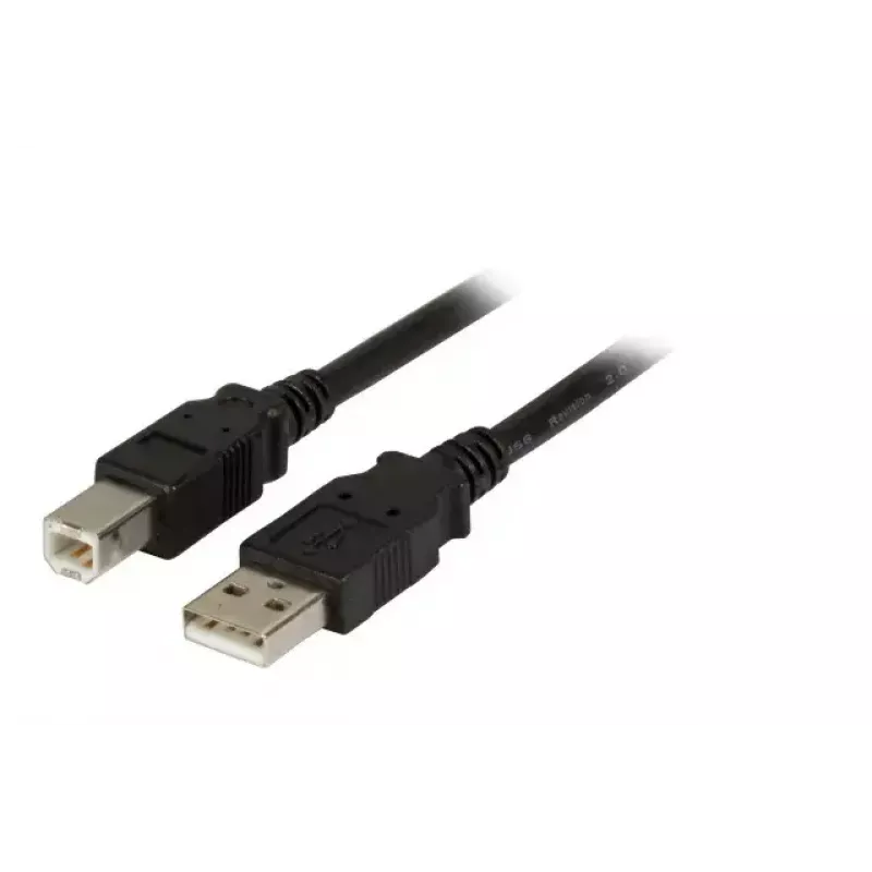 Kabel USB EFB Elektronik K5256SW.1,8 1,8 m USB A USB B czarny