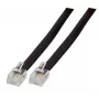 Kabel telefoniczny EFB Elektronik K2404SW.2 2 m Czarny