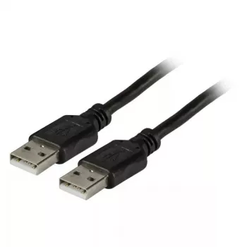 Kabel USB EFB Elektronik USB 2.0 A / A 3 m czarny