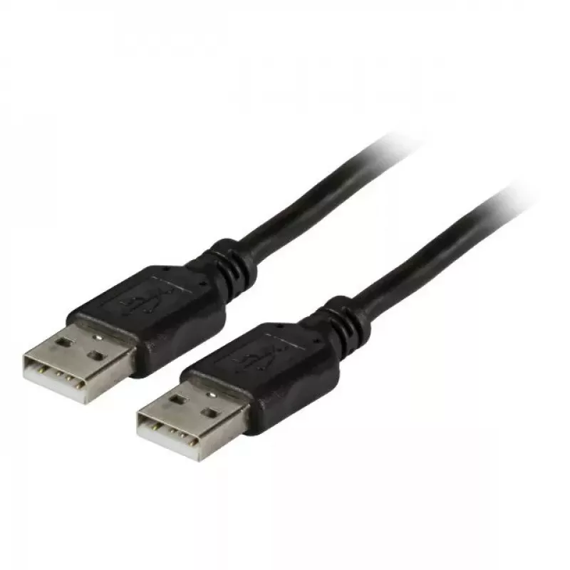 Kabel USB EFB Elektronik USB 2.0 A / A 3 m czarny