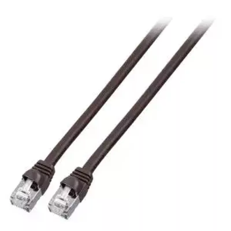 Kabel sieciowy EFB Elektronik S/FTP Cat.6 RJ45 Czarny 2 m
