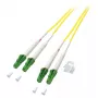 Kabel światłowodowy EFB Elektronik O0381.0,5 0.5m 2x LC Żółty