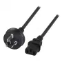 Kabel zasilający EFB Elektronik EK493.1,8 Czarny 1.8m