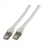 Kabel sieciowy EFB Elektronik K5537GR.20 RJ-45 Cat6a 20m Biały