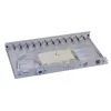 Panel krosowy 1U EFB Elektronik B71006.12OM4 — złącza światłowodowe ST, metal, 483×44,5×244 mm