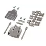Złącze przewodowe EFB Elektronik D-Sub 15-pin 29471.1, srebrny cynk, 33×47 mm, Ø 1,3 cm