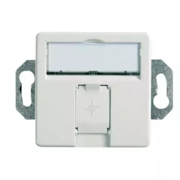 Gniazdo natynkowe Telegärtner RJ-45 Cat6a J00020A0507, białe, ABS/stal/cynk, 70×50×43,2 mm