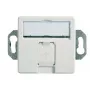 Gniazdo natynkowe Telegärtner RJ-45 Cat6a J00020A0507, białe, ABS/stal/cynk, 70×50×43,2 mm