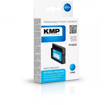 Wkład atramentowy KMP H166CX High Yield cyjan