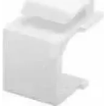 Osłona przeciwkurzowa GOOBAY Keystone Cover 16,8 mm biała, 4 szt.