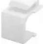 Osłona przeciwkurzowa GOOBAY Keystone Cover 16,8 mm biała, 4 szt.