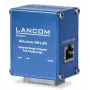 Lancom Systems AirLancer SN-LAN Gigabit Ethernet PoE Injector 1000 Mbit/s, 1,2 A, Aluminium, Niebieski