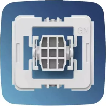 Adapter do włącznika światła Gira nowej generacji eQ-3 Homematic IP — przyciski, bezprzewodowy, biały plastik, 55×21×51 mm