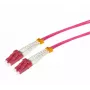 Kabel światłowodowy Tecline 798LL00 LC OM4 0,5 m Różowy Fioletowy