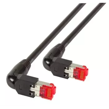 Kabel sieciowy EFB Elektronik K4137SW.5 RJ-45 Cat6a 5 m Czarny