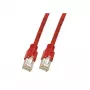 Kabel sieciowy EFB Elektronik K8012.1 RJ-45 Cat5e 1 m Czerwony