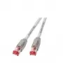 Kabel sieciowy EFB Elektronik Cat.6a HiroseTM21 RJ-45 Cat6a 3 m Szary
