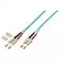 Kabel światłowodowy EFB Elektronik O0318.2 2 m SC Turkusowy