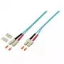 EFB Elektronik O0318.5 Kabel światłowodowy InfiniBand 5 m SC Turkusowy OM4