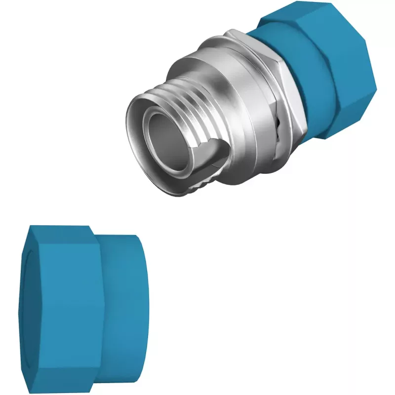 Adapter światłowodowy EFB Elektronik 53344.3 FC/PC niebieski metaliczny
