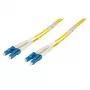 Światłowodowy kabel EFB Elektronik O0350.15 15 m LC żółty