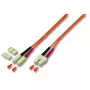 Kabel światłowodowy EFB Elektronik SC na SC 50/125 µm 10 m — wielomodowy