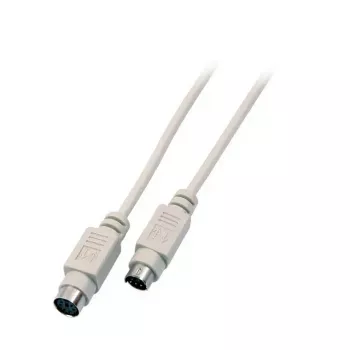 Kabel sieciowy EFB Elektronik EK323.10 6-p Mini-DIN 10 m beżowy