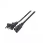 Kabel zasilający EFB Elektronik EK496.1,8 Czarny 1,8m