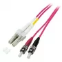 Światłowodowy kabel EFB Elektronik LC - ST 50/125 15m