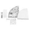 EFB Elektronik 53712.1 Obudowa mikrorozdzielacza spawów, IP20, RAL 7035
