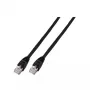 Kabel sieciowy EFB Elektronik 1m Cat6 RJ-45 U/UTP Czarny