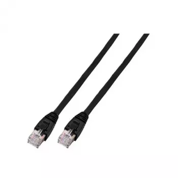 Kabel sieciowy EFB Elektronik 3m Cat6 RJ-45 U/UTP Czarny