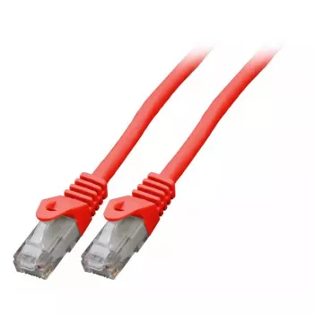 Kabel sieciowy EFB Elektronik K8104RT.0,5 RJ-45 Cat6 0.5m Czerwony