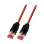 Kabel sieciowy EFB Elektronik K8048PUI5 RJ-45 Cat6a 5m Czarny Czerwony