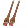 Kabel sieciowy EFB Elektronik K5517.0,5 RJ-45 Cat6 0.5m Brązowy