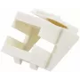Keystone module EFB Elektronik LOGON LFK001, biały, SC to LC fiber adapter