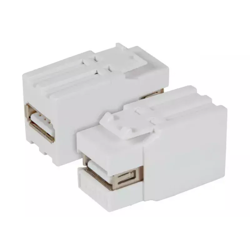 Moduł Keystone EFB Elektronik EB498V2 Płaski Biały