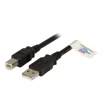 Kabel USB 2.0 EFB Elektronik K5256SW.1,5 — USB A na USB B, 1,5 m, czarny