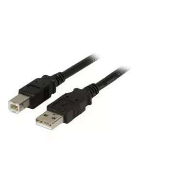 Kabel USB 2.0 EFB Elektronik K5256SW.1,5 — USB A na USB B, 1,5 m, czarny
