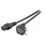 Kabel zasilający EFB Elektronik EK600SW.2 Czarny 2 m