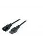 Kabel zasilający EFB Elektronik EK601SW.3 Czarny 3 m