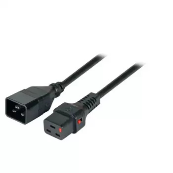 Kabel zasilający EFB Elektronik EK607SW.1 Czarny 1 m