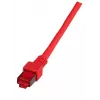 Kabel sieciowy EFB Elektronik K5512.50 RJ-45 Cat6 50 m Czerwony