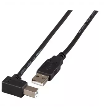 Kabel USB EFB Elektronik K5260SW.1,8 1.8m USB A USB B Czarny
