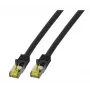Kabel sieciowy EFB Elektronik MK7001.25B RJ-45 Cat6a 25 m Czarny
