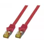 Kabel sieciowy EFB Elektronik MK7001.25R RJ-45 Cat6a 25 m Czerwony