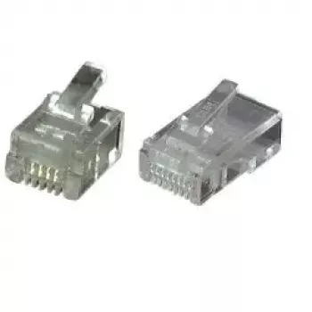Złącze RJ45 UTP EFB Elektronik E-MO 8/8 SF przezroczyste