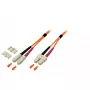 Światłowodowy kabel EFB Elektronik O6413.40 40 m SC pomarańczowy