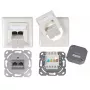 Gniazdo natynkowe 2 x RJ-45 EFB Elektronik ET-25211.2V1